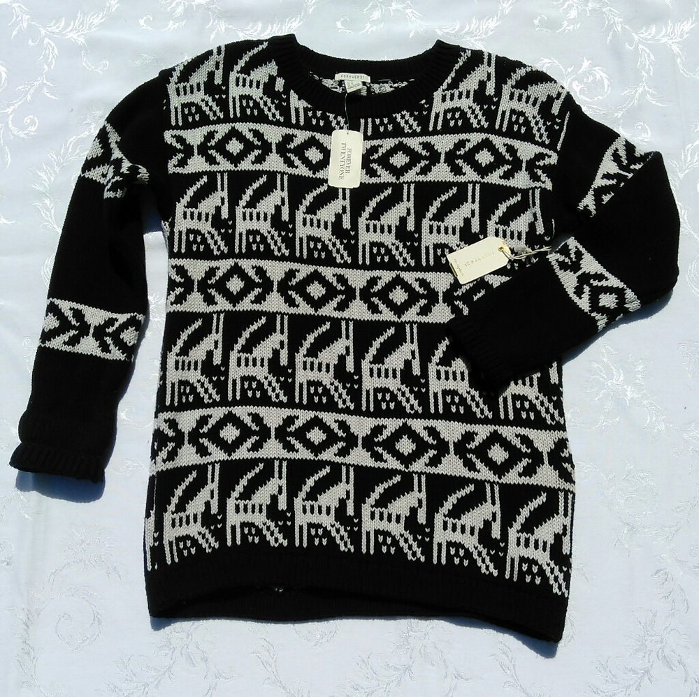 Woman's Medium Pullover Knit Sweater Forever 21